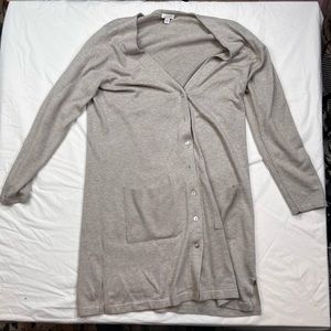 J. JILL Women's  Cotton Cashmere Blend Button Cardigan Sweater Size M L050522